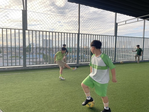 Áo thể dục Bamboo tiểu học 2024