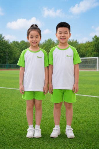 Áo thể dục Bamboo tiểu học 2024